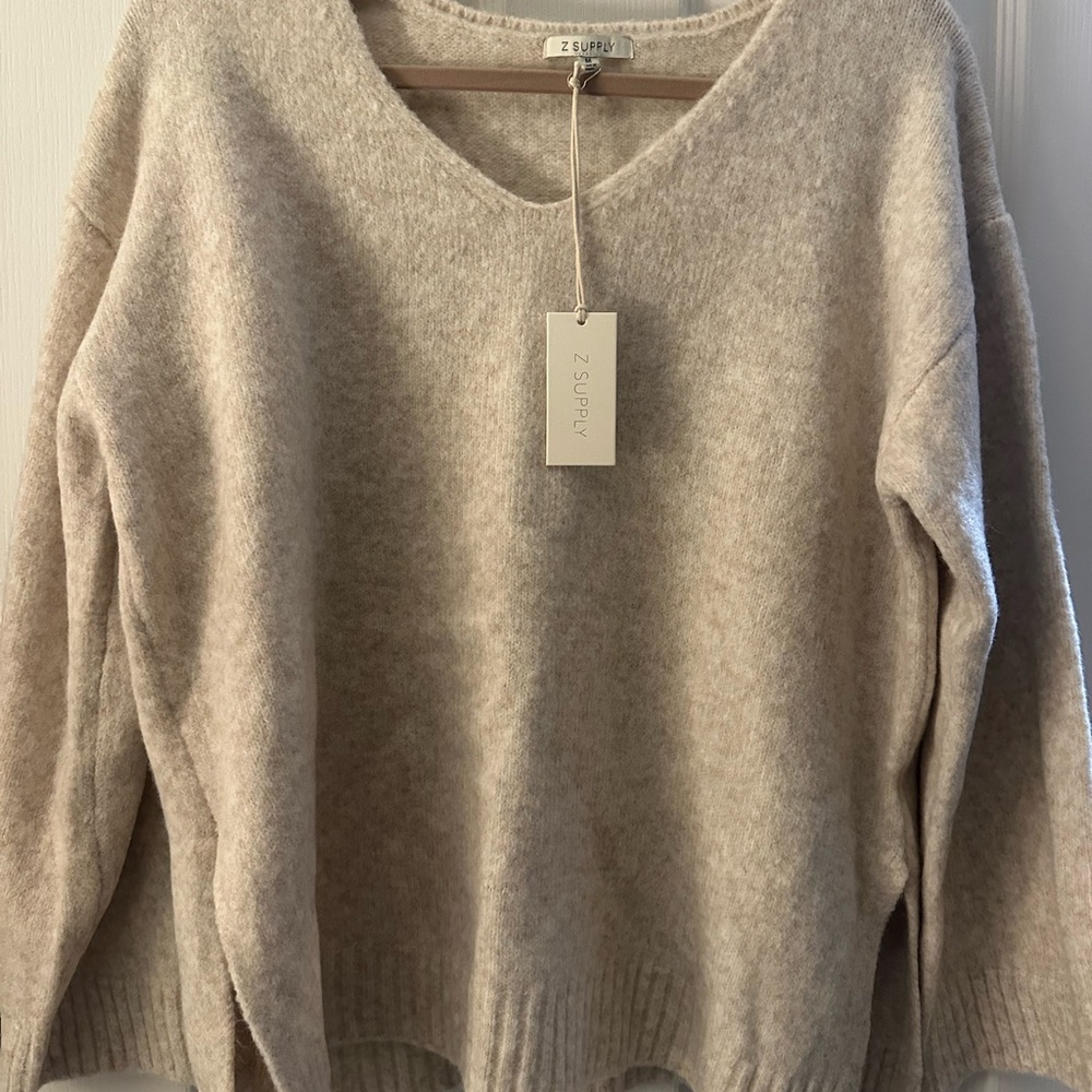 Z Supply Cream Sweater
